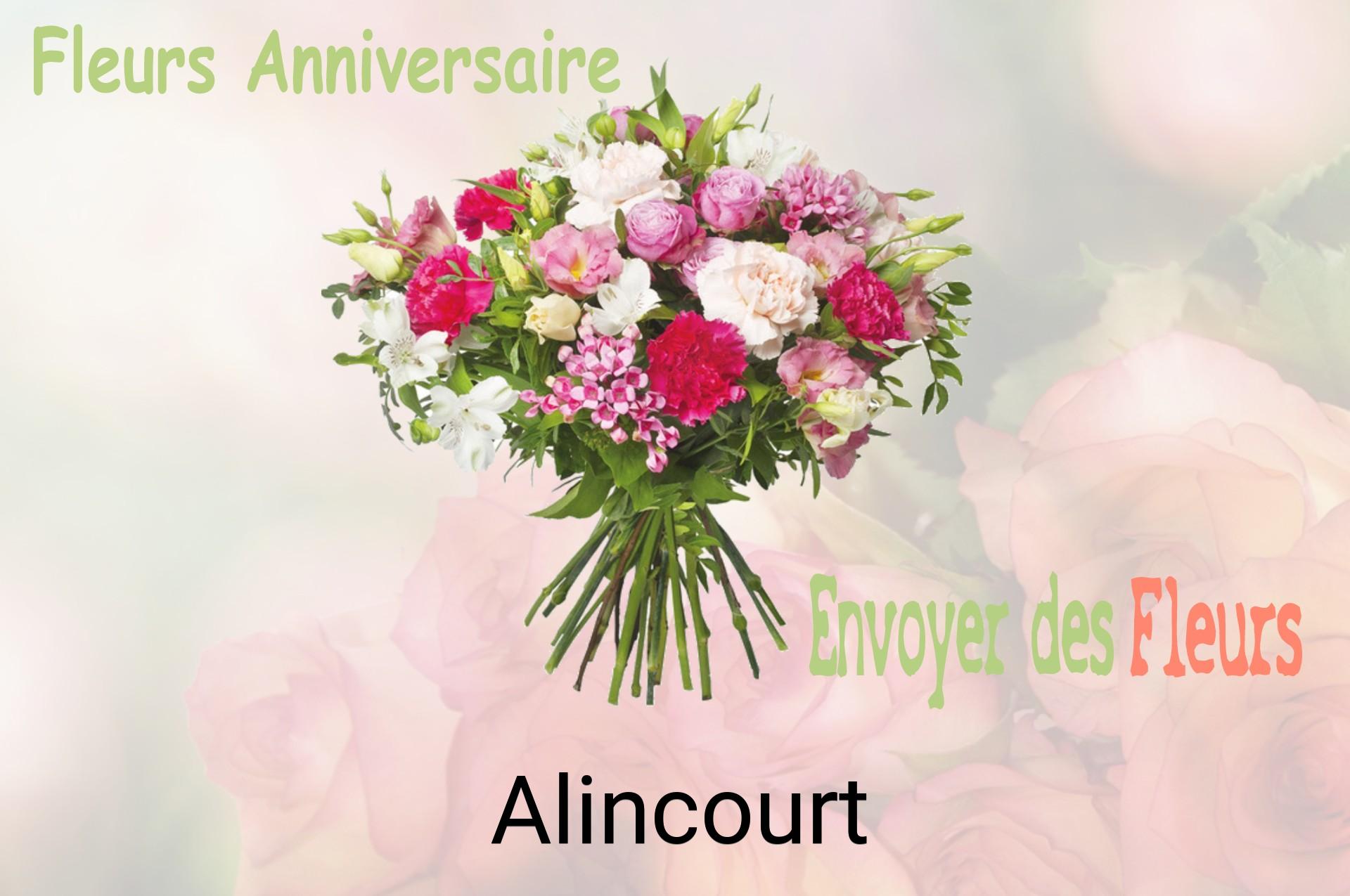 Bouquet de fleurs d’anniversaire livré à Alincourt